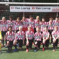 AFC34 JO14-1 - Alphense Boys JO14-1: Slordigheid resulteert in puntenverlies