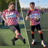 Alphense Boys huldigt Milan Stiphout en Mike Bavelaar