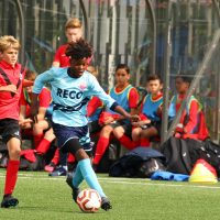 AFC JO14-1 -Alphense Boys JO14-1: Krappe overwinning behaald in Amsterdam