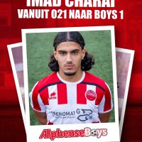 Aanvoerder O21 per direct naar Boys 1