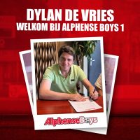 Dylan van G-team volgend seizoen in staf Alphense Boys 1
