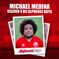 Naast Benny blijft ook Michael Medina teammanager (én assistent-scheidsrechter)